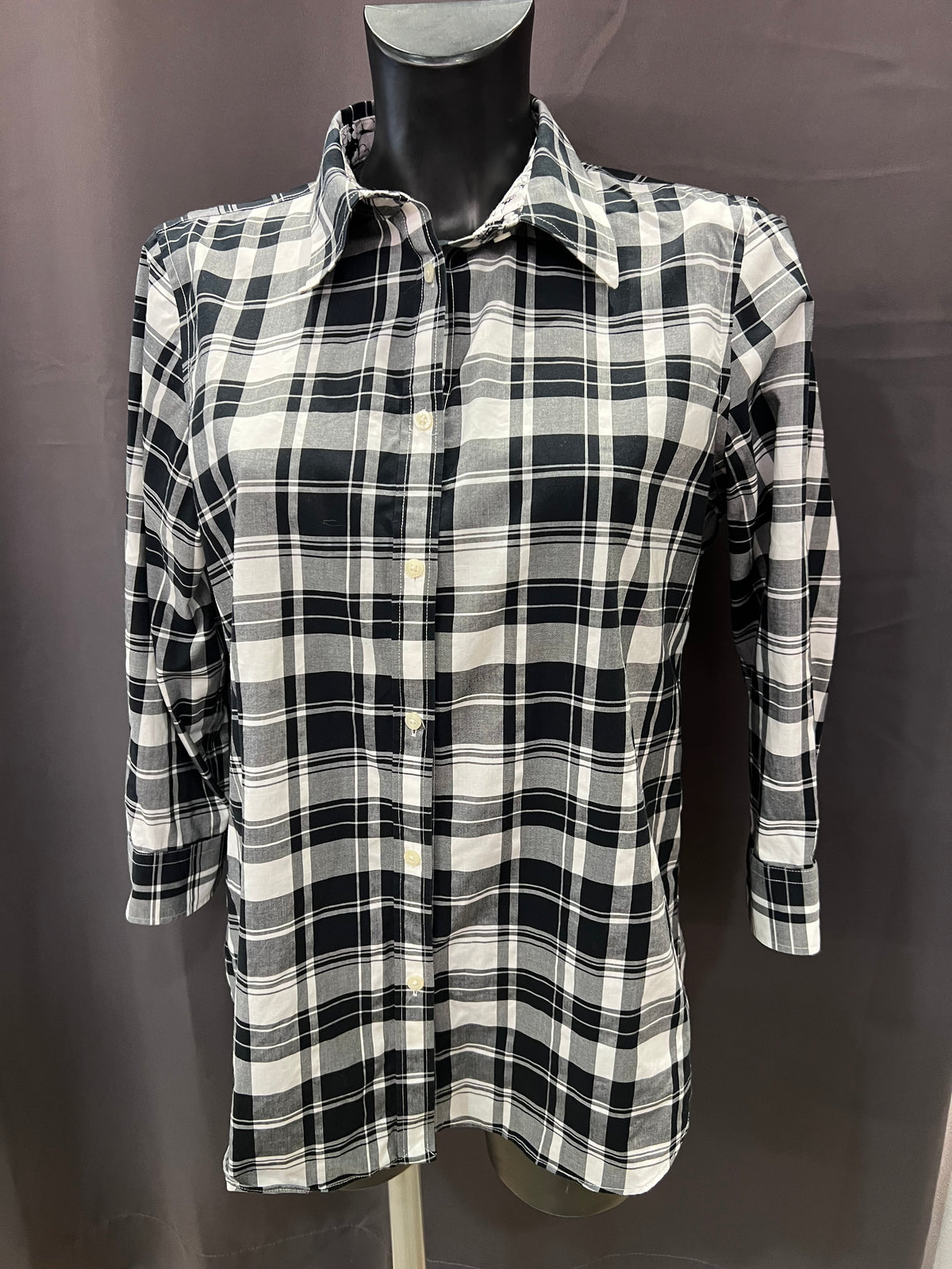 Camicia Chaps manica tre quarti| L donna