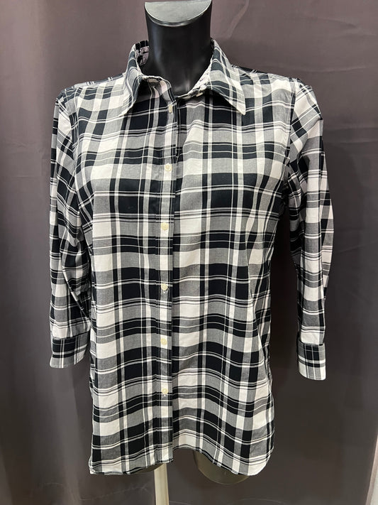 Camicia Chaps manica tre quarti| L donna