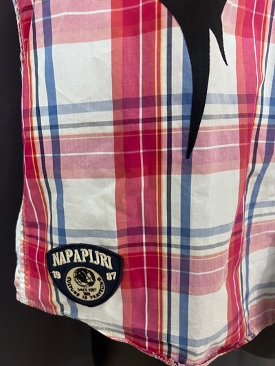 Camicia vintage Napapijri boxfit Custom R3BORN (XXL uomo) thumbnail