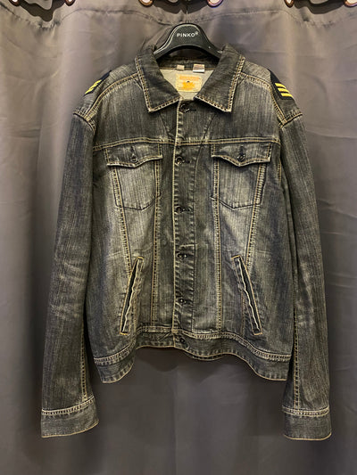 Giacca in denim Y2K Custom (XL) | R3BORN thumbnail