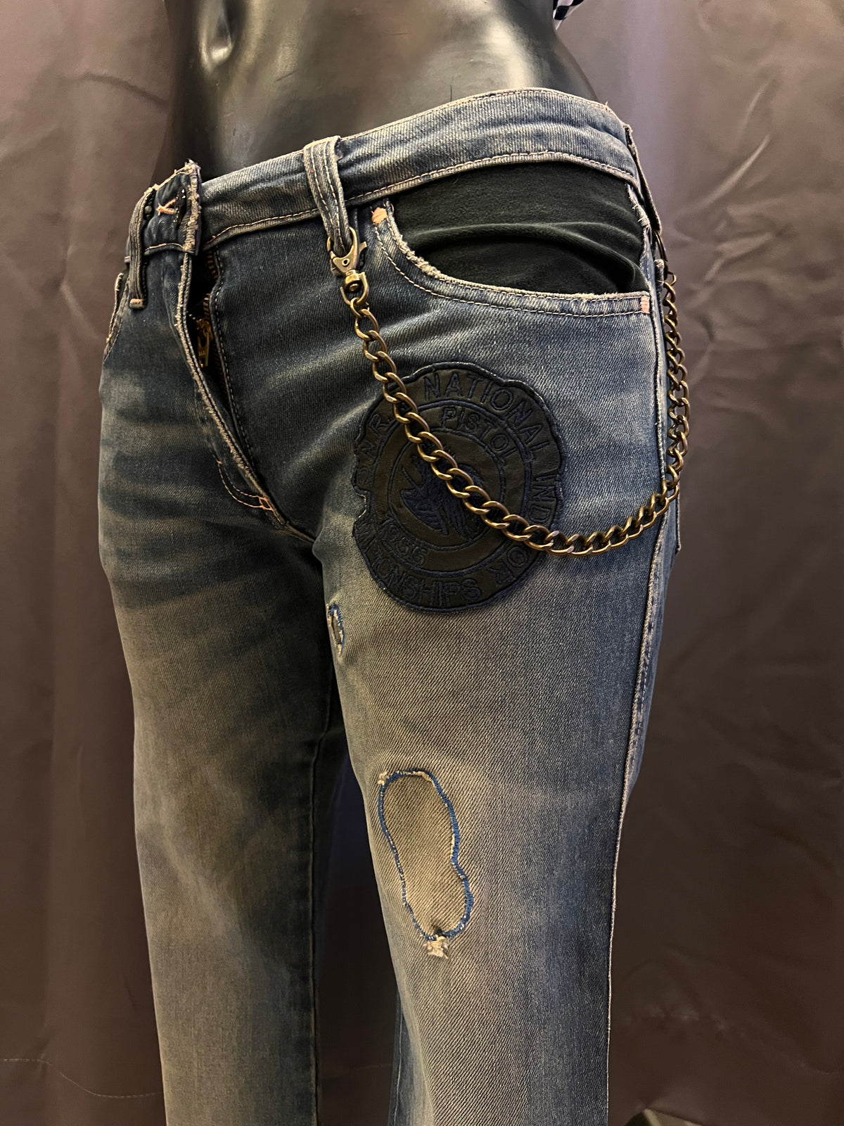 Jeans capri Jo Kang Limited Edition (Xs donna)
