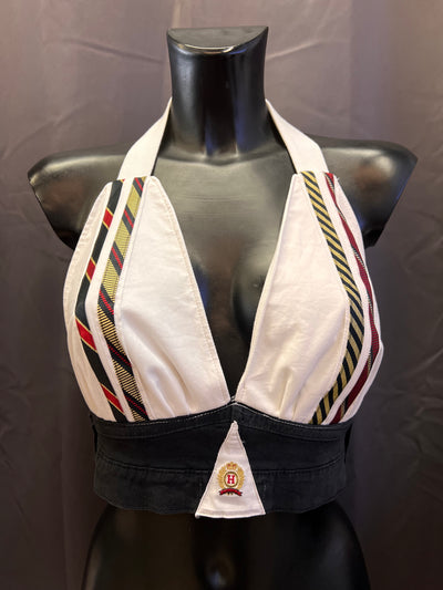 Coordinato top e camicia Tommy Hilfiger custom R3BORN | S/M donna thumbnail
