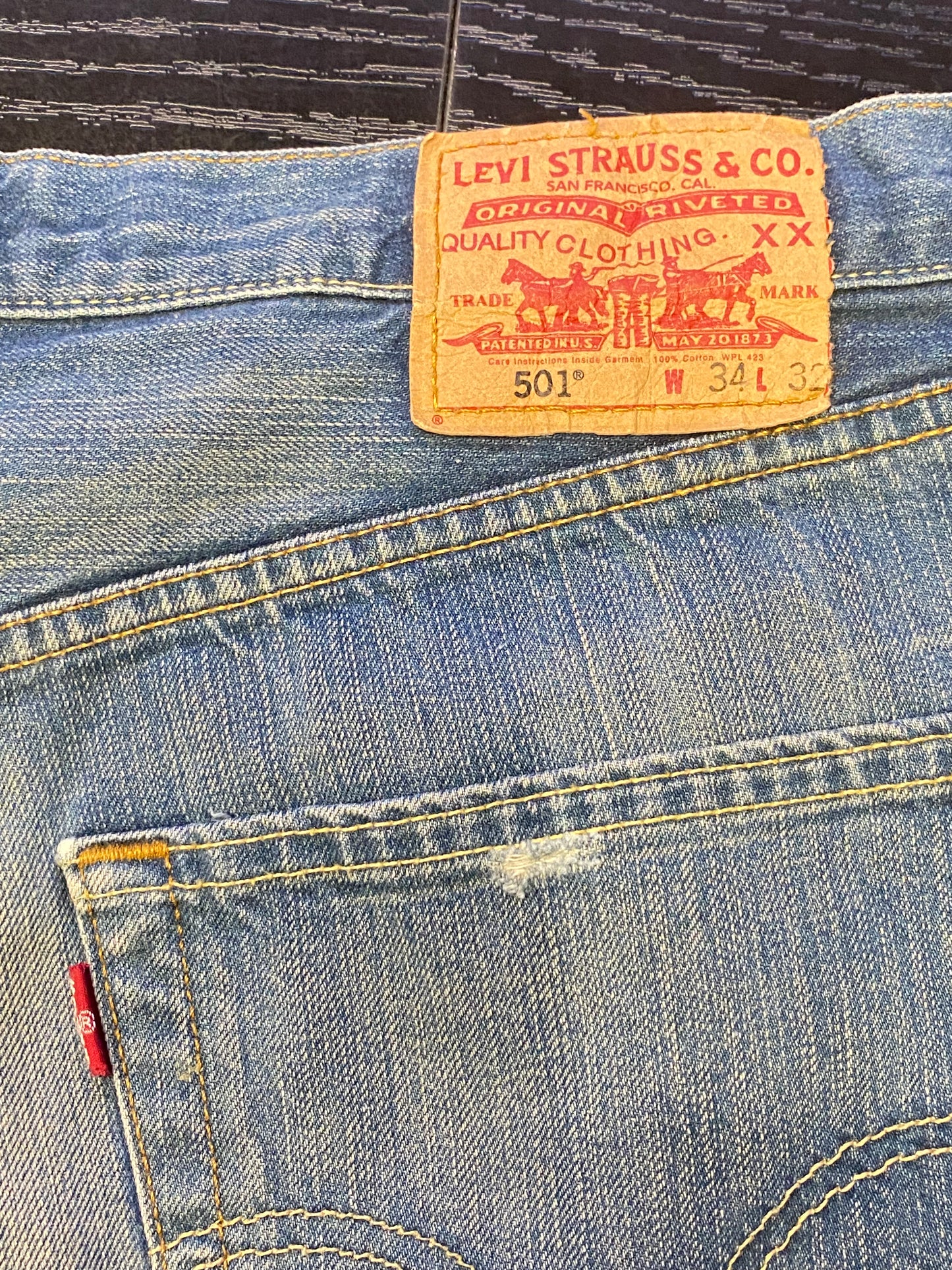 Gonna Custom Levi’s 501 by R3BORN (XL)