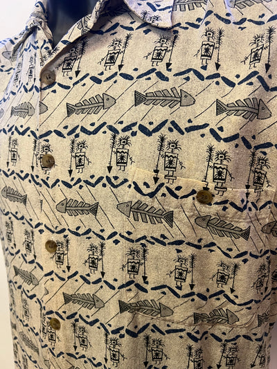 Camicia hawaiana Summa in seta (L uomo) thumbnail