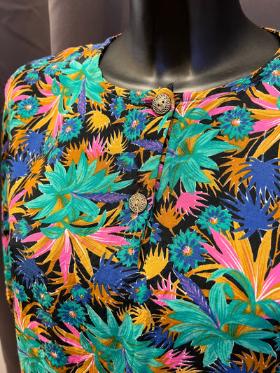 Blusa vintage in viscosa (XL donna) thumbnail