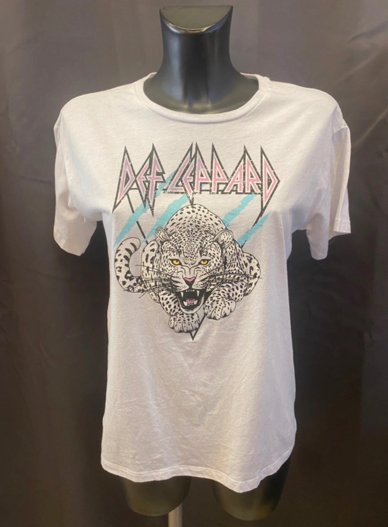 T-shirt Def Leppard (M donna)