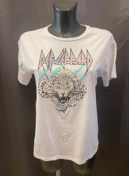 T-shirt Def Leppard (M donna)