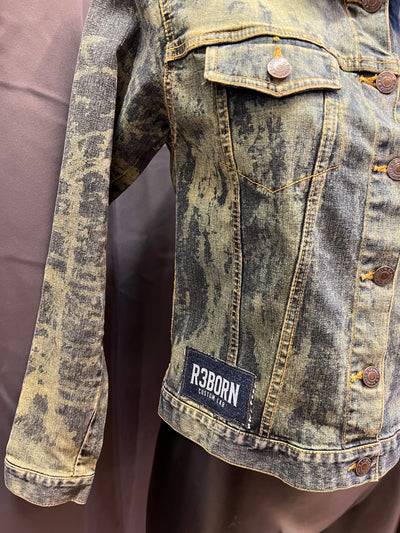 Giacca  Y2K in denim custom donna (S) |R3BORN thumbnail