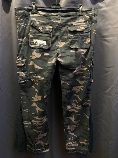 Pantaloni Flare mimetici Yohan’s Custom - uomo XXL | R3BORN thumbnail