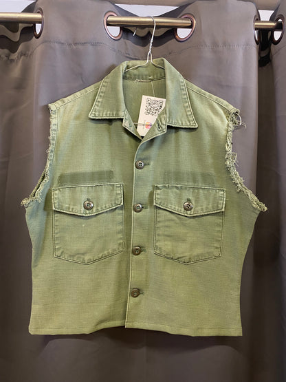 Custom unisex military vintage vest (S/L)