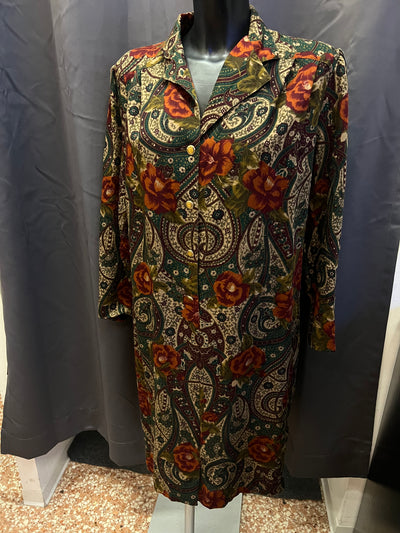 Abito sartoriale vintage in lana (L donna) thumbnail
