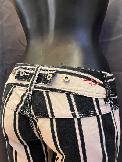 Pantalone capri Diesel a righe nuovo (S donna) thumbnail