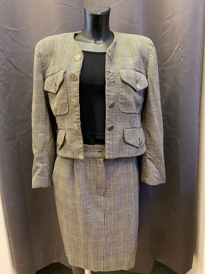 Completo Moschino Milano vintage in lana vergine (M/L) thumbnail