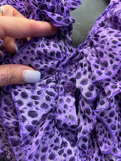 Blusa maculata con lurex ( L donna) thumbnail