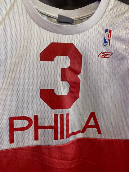 Jersey vintage Reebok NBA Phila Iverson #3 (XXL)