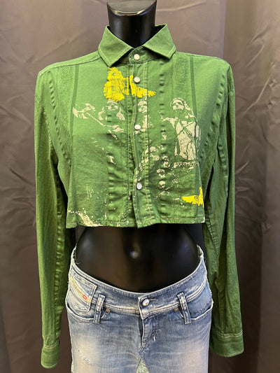 Camicia Diesel crop Custom - M donna | R3BORN thumbnail