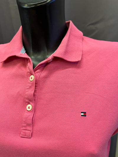 Polo crop Tommy Hilfiger custom donna (s) |R3BORN thumbnail