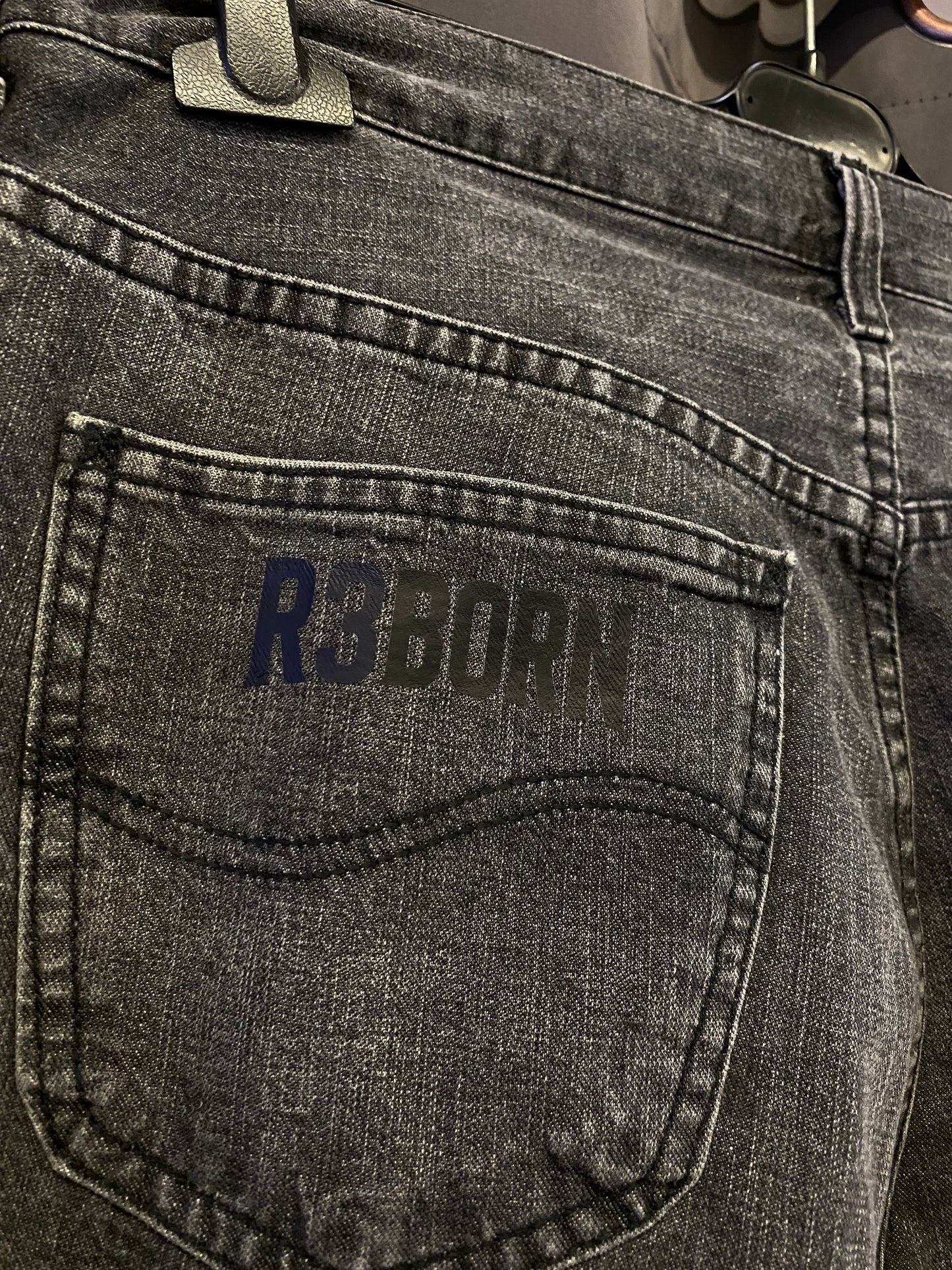 Jeans svasati Lee Custom by R3BORN (M)