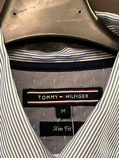 Camicia a righe Tommy Hilfiger slim fit | M uomo thumbnail