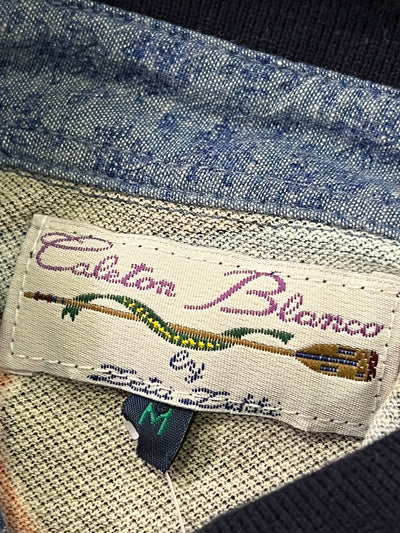 Polo vintage Caleton Blanco by Zeta Zukki | M uomo thumbnail