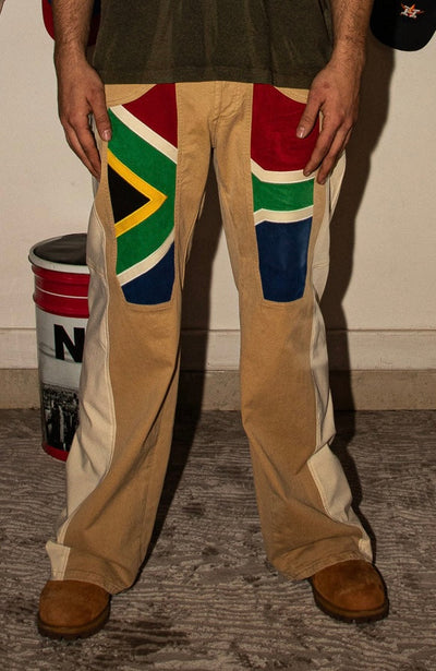 Pantaloni Flare Jeckerson Sudafrica Custom - M uomo | R3BORN thumbnail