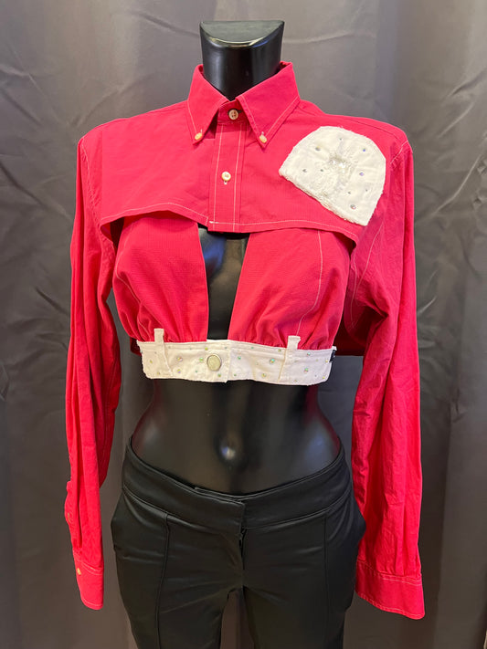 Coordinato Top e camicia Tommy Hilfiger custom R3BORN |taglia unica