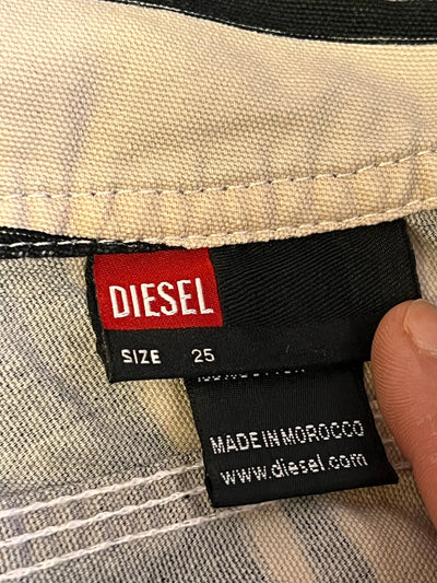 Pantalone capri Diesel a righe nuovo (S donna) thumbnail