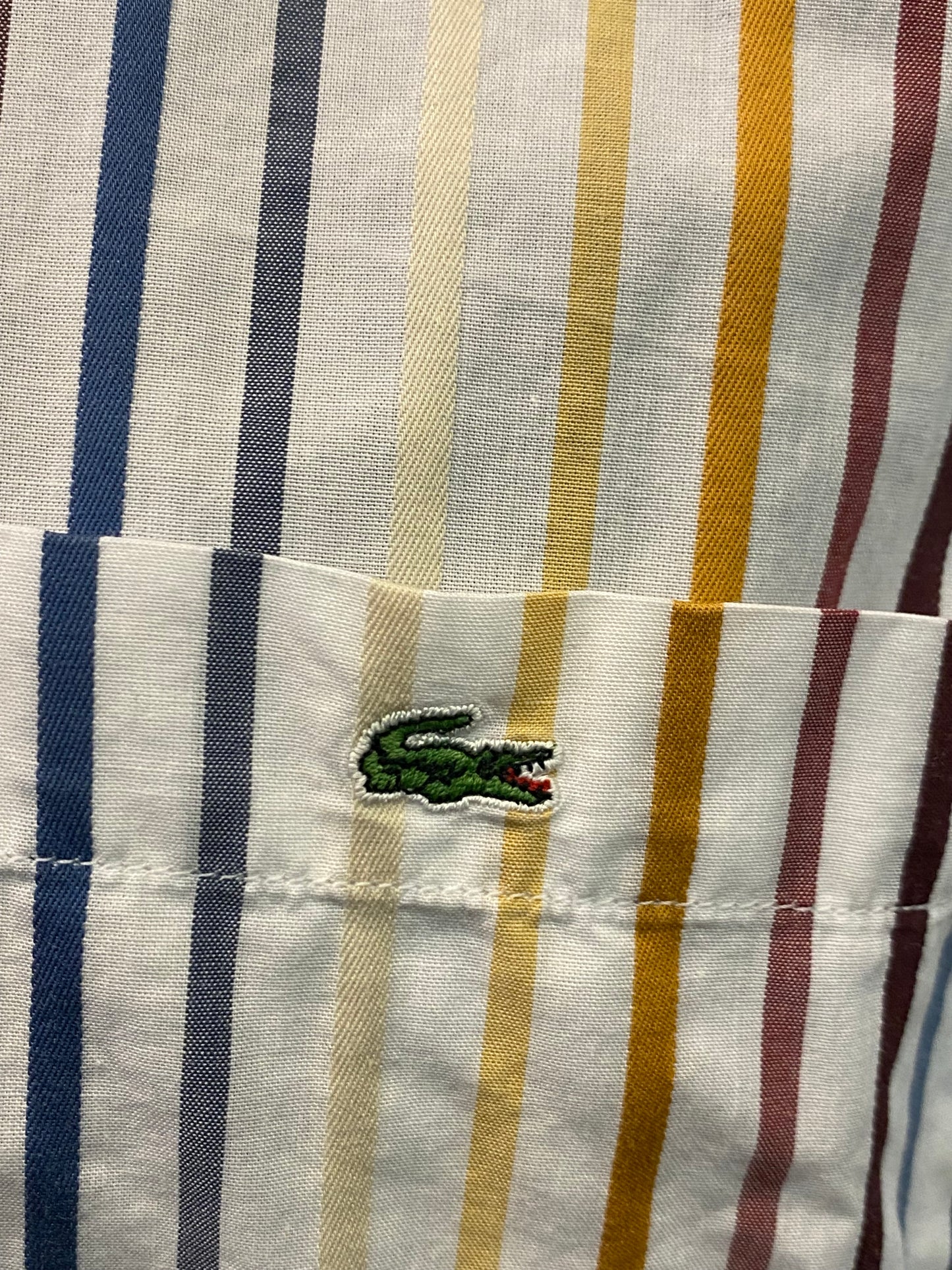 Camicia Lacoste a righe (XL uomo)