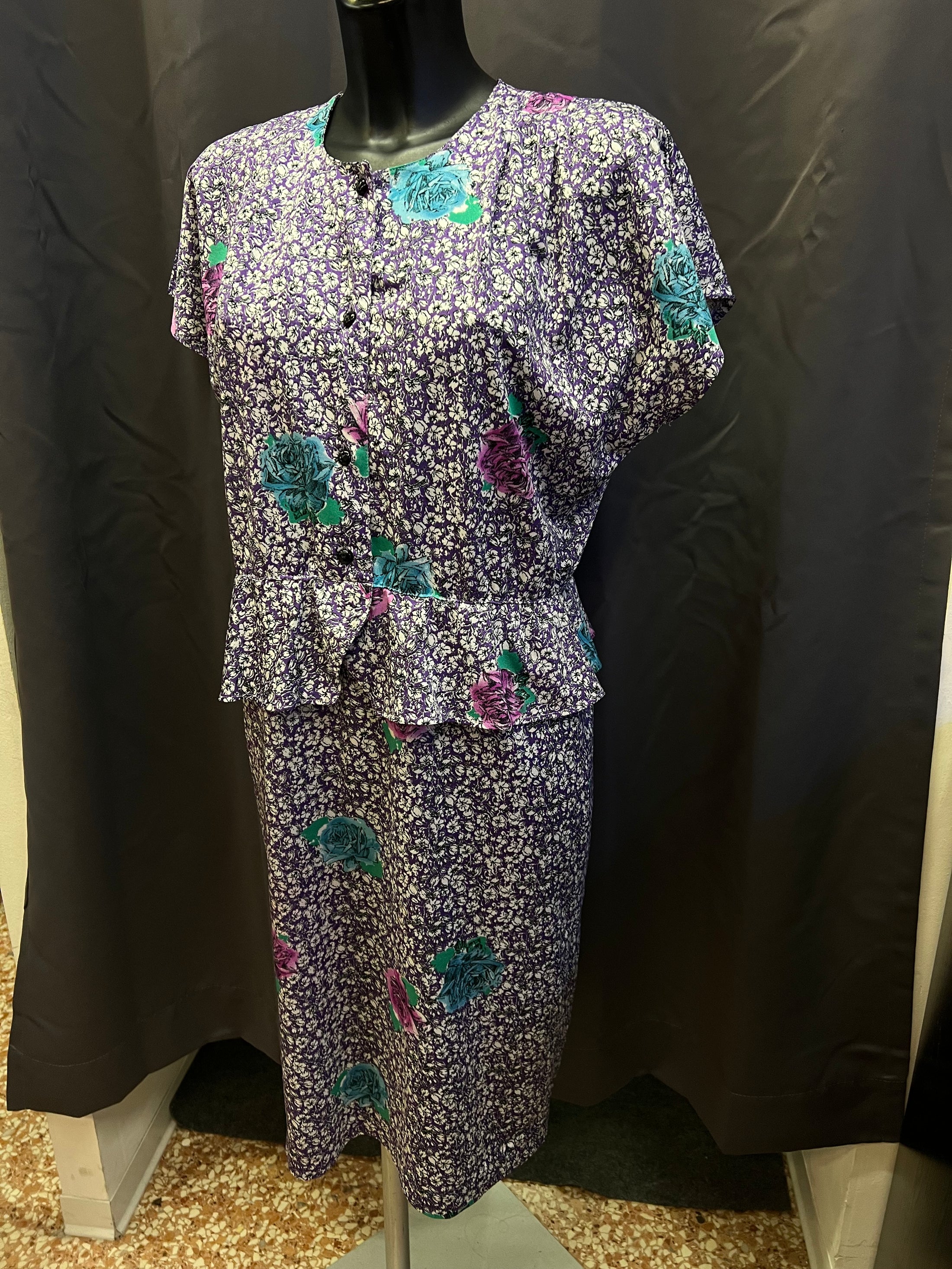 Abito sartoriale vintage (46 donna)