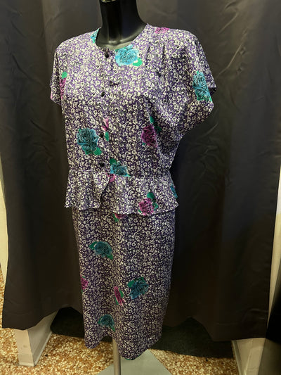 Abito sartoriale vintage (46 donna) thumbnail