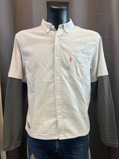 Camicia Box fit Levi’s long sleeve Custom -L / XL uomo | R3BORN thumbnail