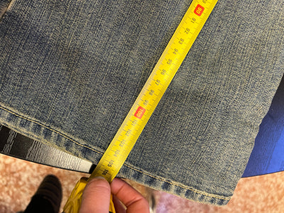 Jeans a zampa Y2K ESZ ( M donna) thumbnail