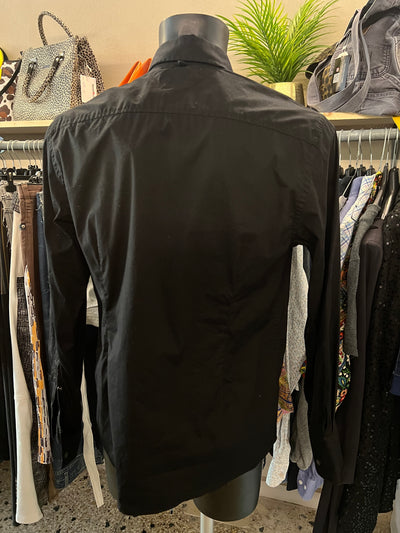 Camicia Uomo Hilfiger Denim Nera – Taglia L – Slim Fit thumbnail