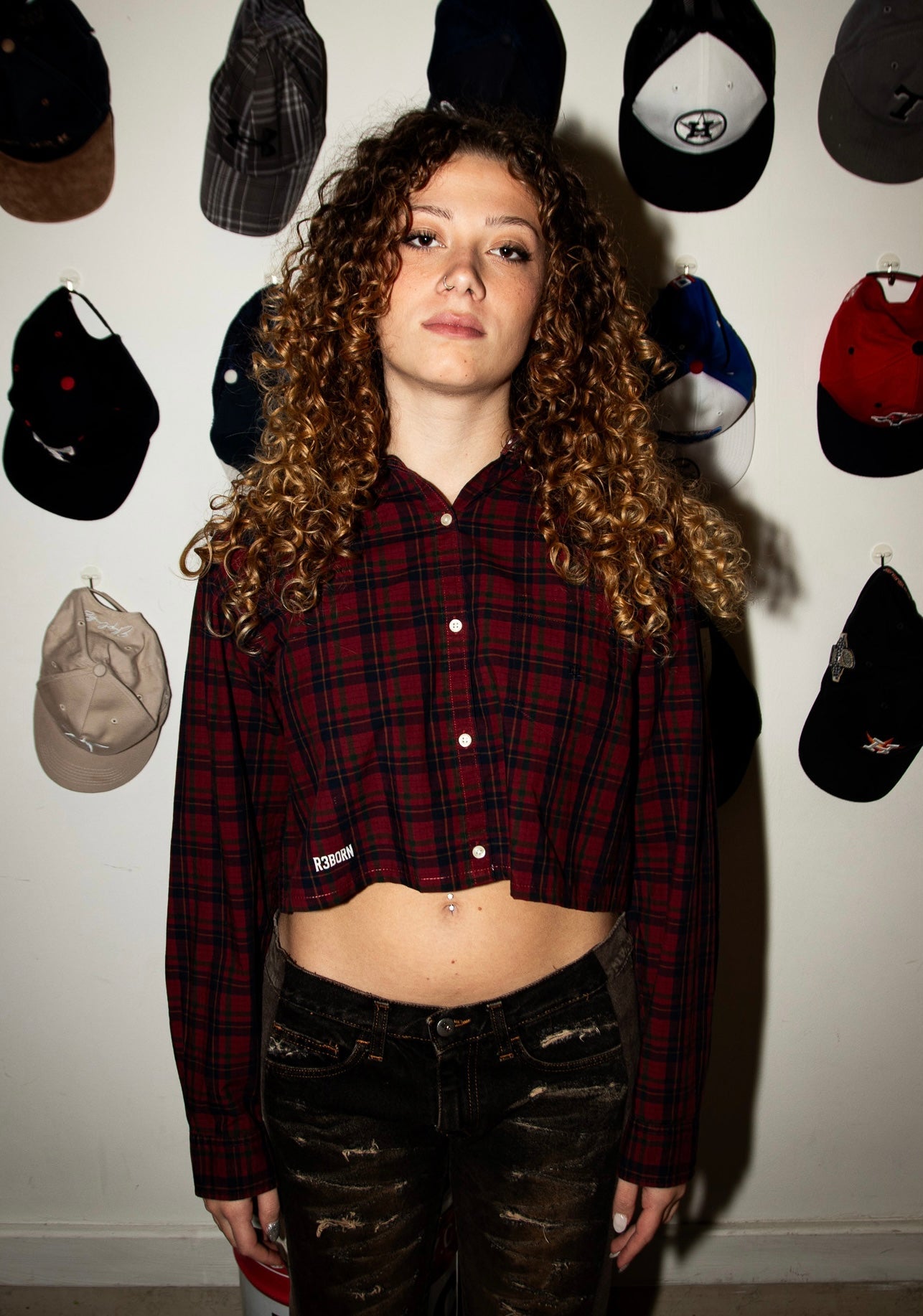 Camicia crop Lauren Ralph Lauren Custom - donna L | R3BORN
