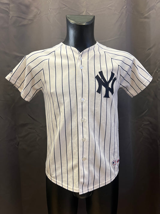 Jersey vintage MLB NY Yankees Jeter #2 (S uomo)