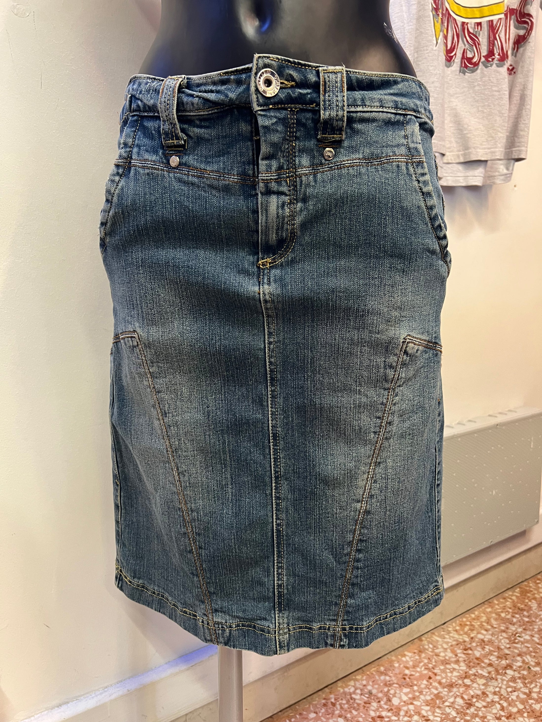 Gonna in denim y2k In Extenso (m donna)