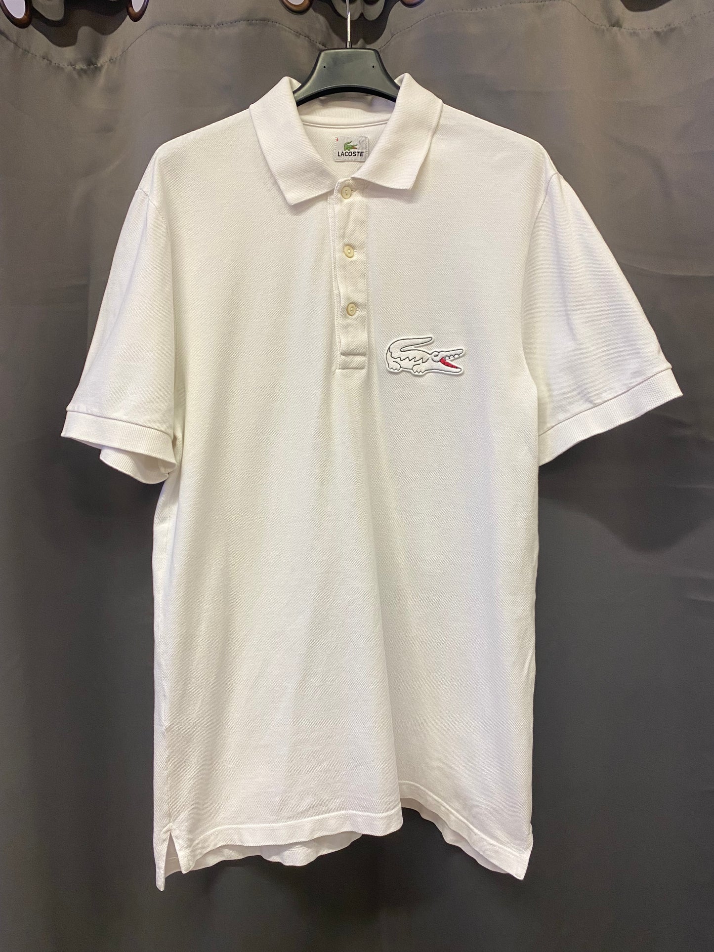Polo Lacoste White (M)