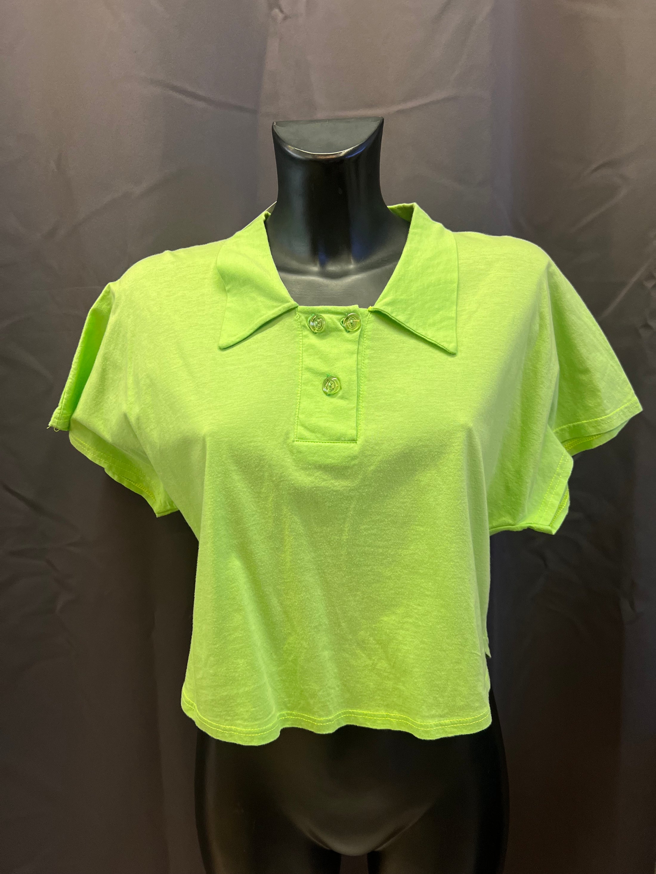 Polo crop Miltex vintage (M donna)