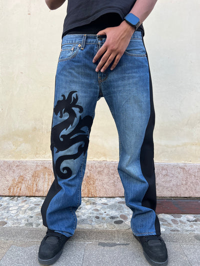 Jeans Baggy Levi’s Custom - M 34 uomo | R3BORN thumbnail