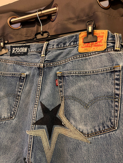 Jeans flare Levi’s 505 custom R3BORN | L uomo thumbnail