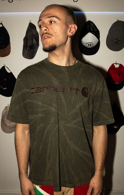 T-shirt Carhartt Tie Dye Custom - L uomo | R3BORN thumbnail
