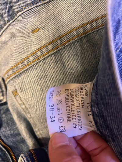 Jeans Lee flare custom R3BORN | XL uomo thumbnail