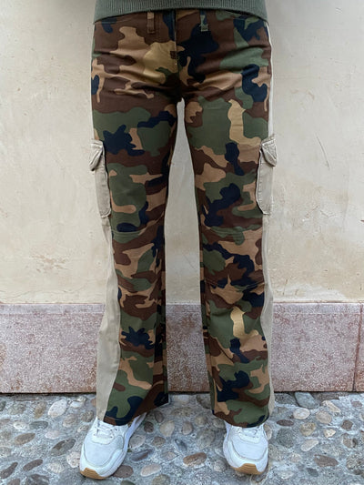 Pantalone militare Flare Milano Je T’Adore - donna M thumbnail