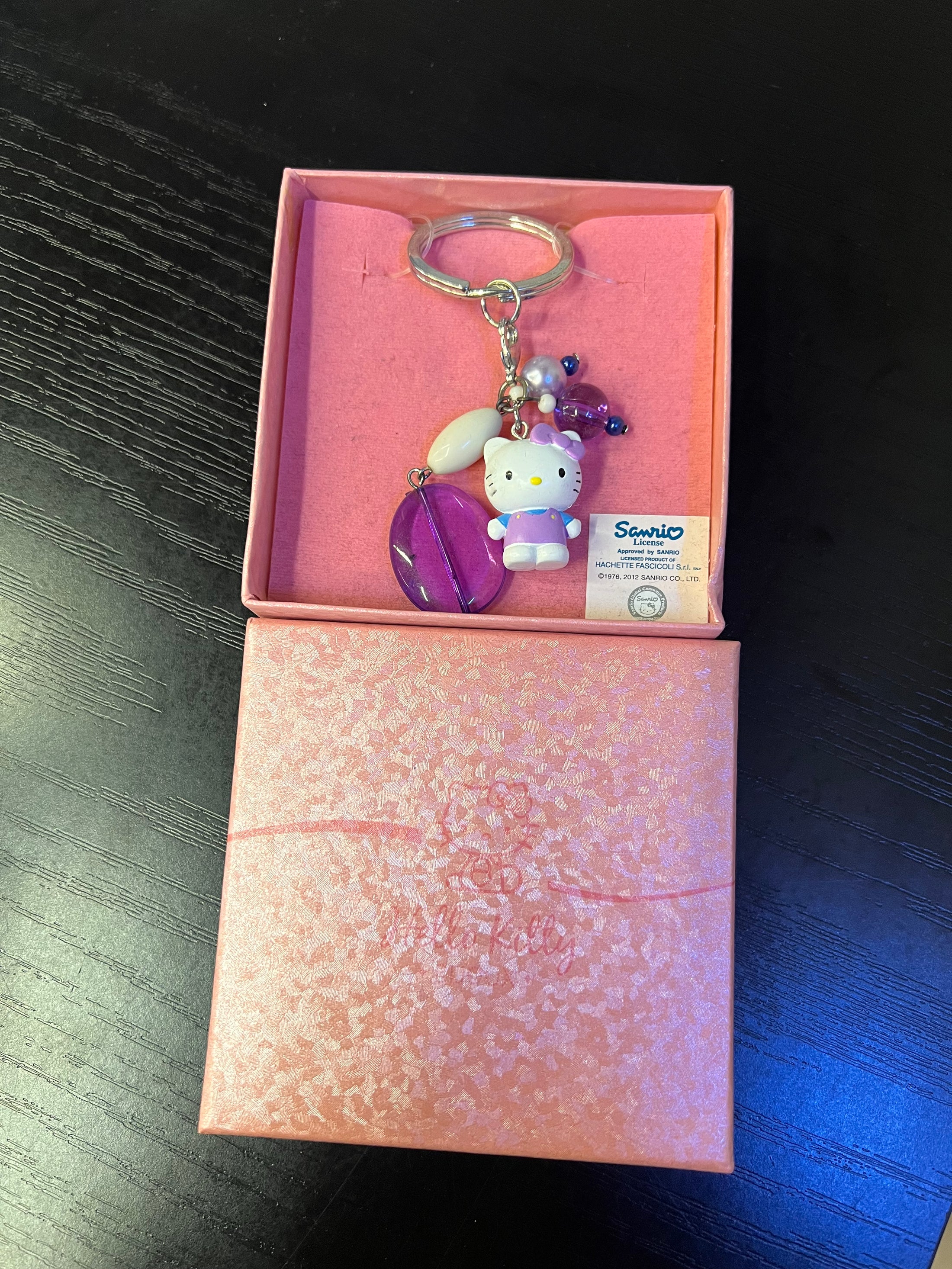 Portachiavi Hello Kitty collezione 2012 nuovo con scatola