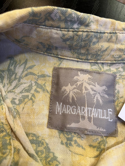 Camicia hawaiana Margartaville in  seta e lino ( L uomo) thumbnail