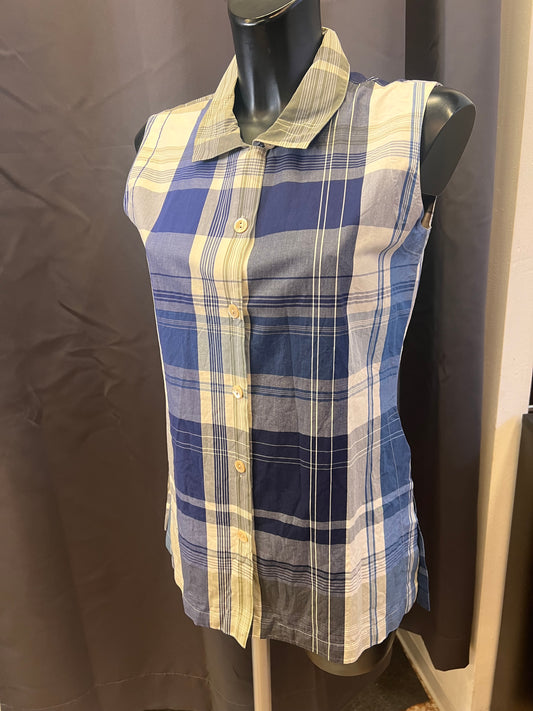 Camicia smanicata vintage Calbros (M donna)