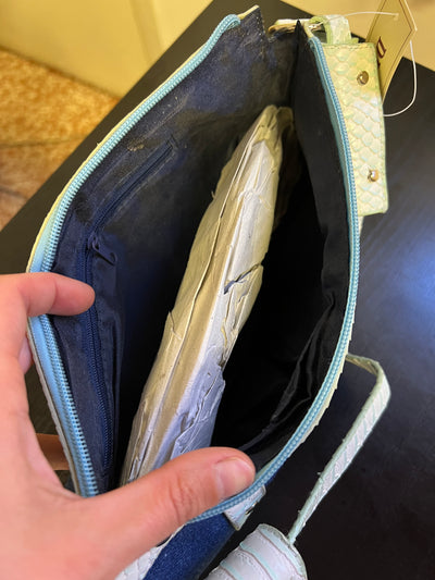 Borsa Duemila in denim Y2K nuova thumbnail