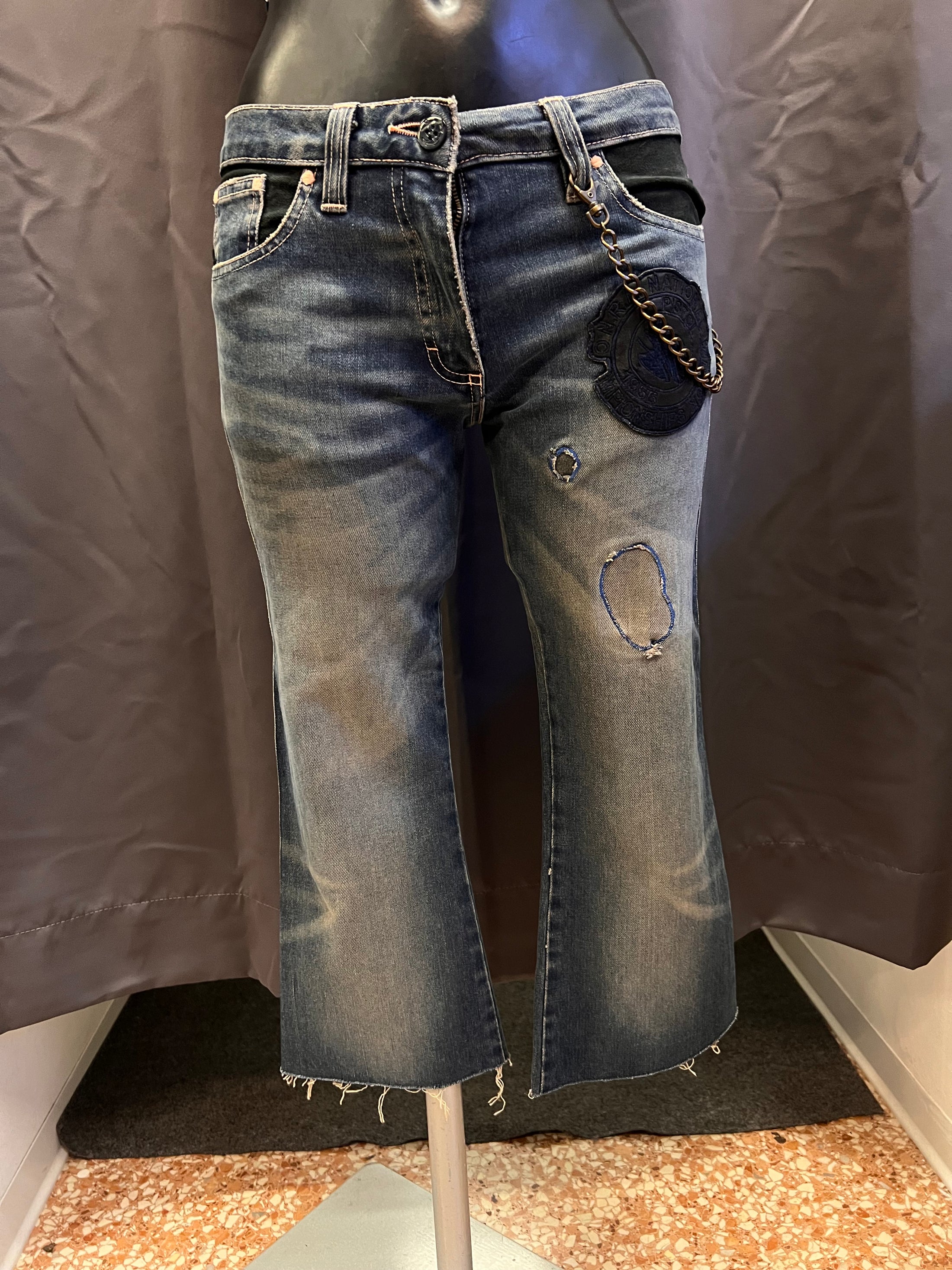 Jeans capri Jo Kang Limited Edition (Xs donna)