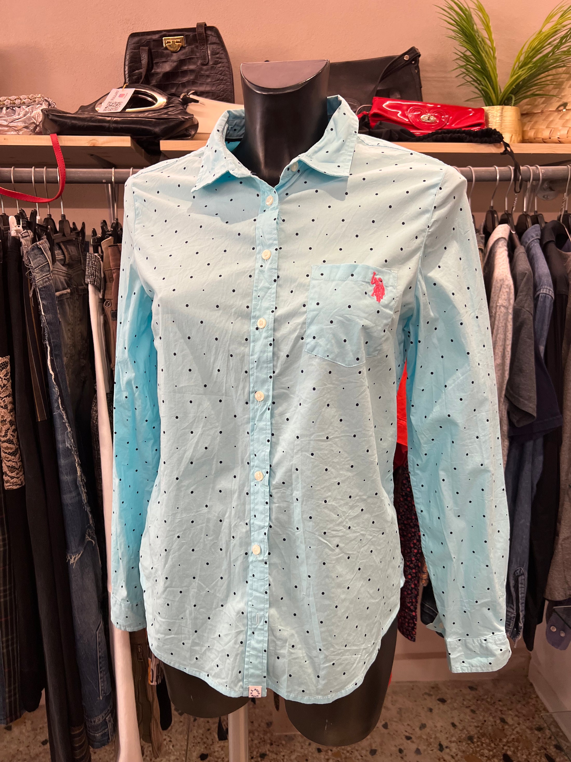 Camicia a pois U.S. Polo assn | L donna
