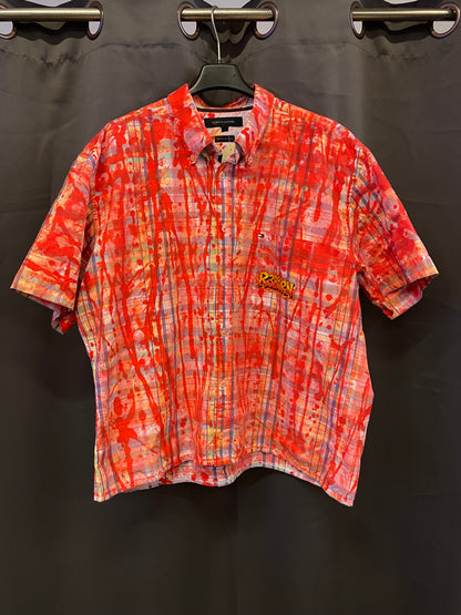 Camicia crop Tommy Hilfiger Custom by R3BORN (M)